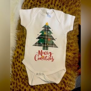 Christmas onesie/bodysuit